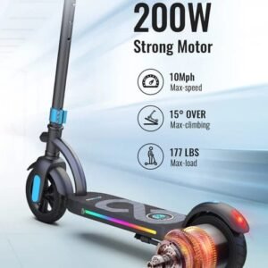 Adult double shock  absorbed electrif scooter 10 inch portable foldable mobility scooter