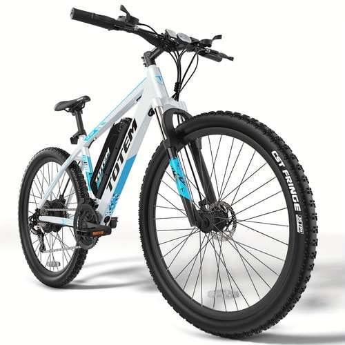Electric Bicycle, 27.5" Electric Mountain Bike with 48V 499Wh Removable Battery Peak 749W Motor, 21 Speed Ebike, Up to 50 Miles, 19 MPH Electric Bike