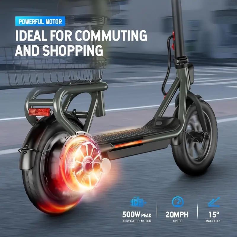 Two-wheeled Scooter 48v Brushless Motor 15ah Lithium Battery