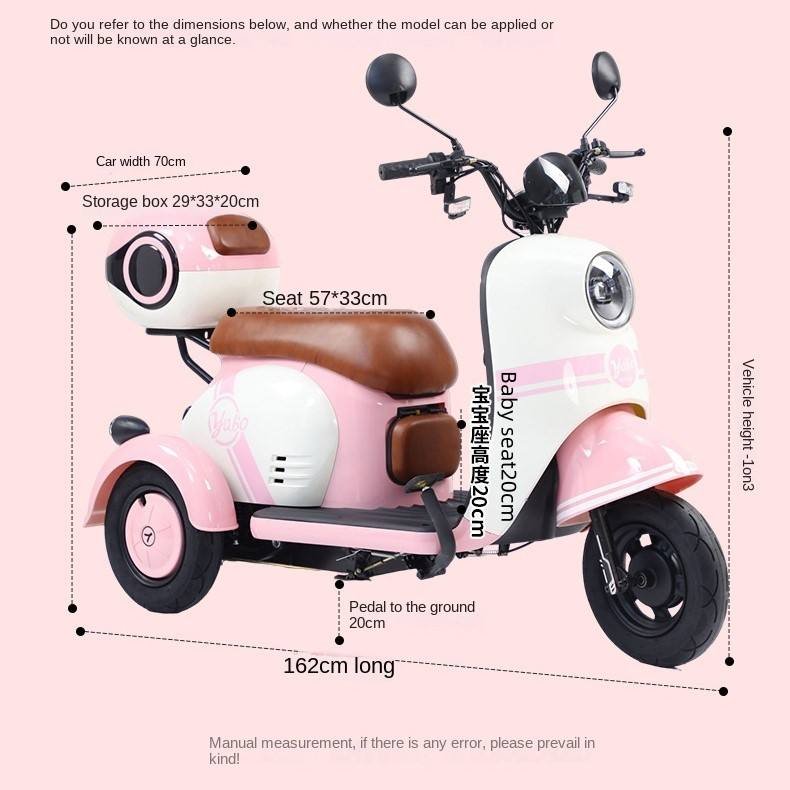 Electric Cargo Trike Canopy 1000W Motor Power 1000W Motor Power 400kg Payload Capacity Steel Material 60v Passenger Trike