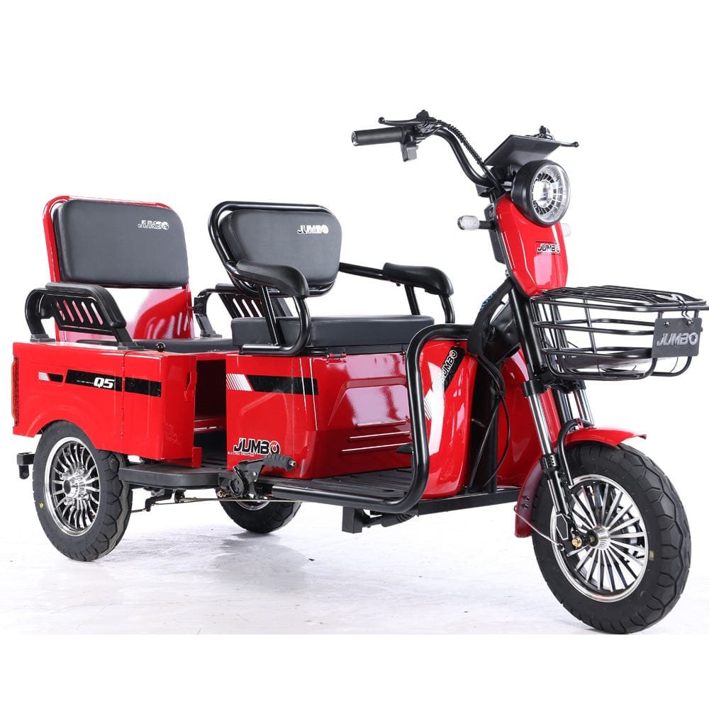 Electric Cargo Trike Canopy 1000W Motor Power 1000W Motor Power 400kg Payload Capacity Steel Material 60v Passenger Trike