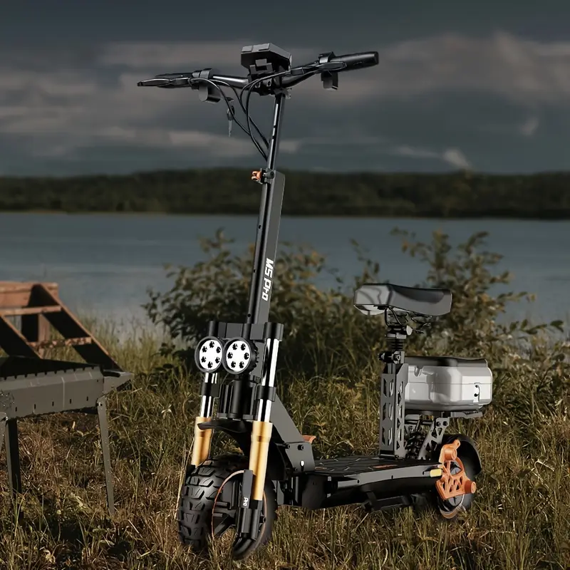 Two-wheeled Scooter 48v Brushless Motor 15ah Lithium Battery